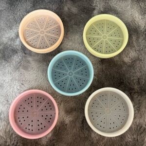 Vintage Tupperware coasters